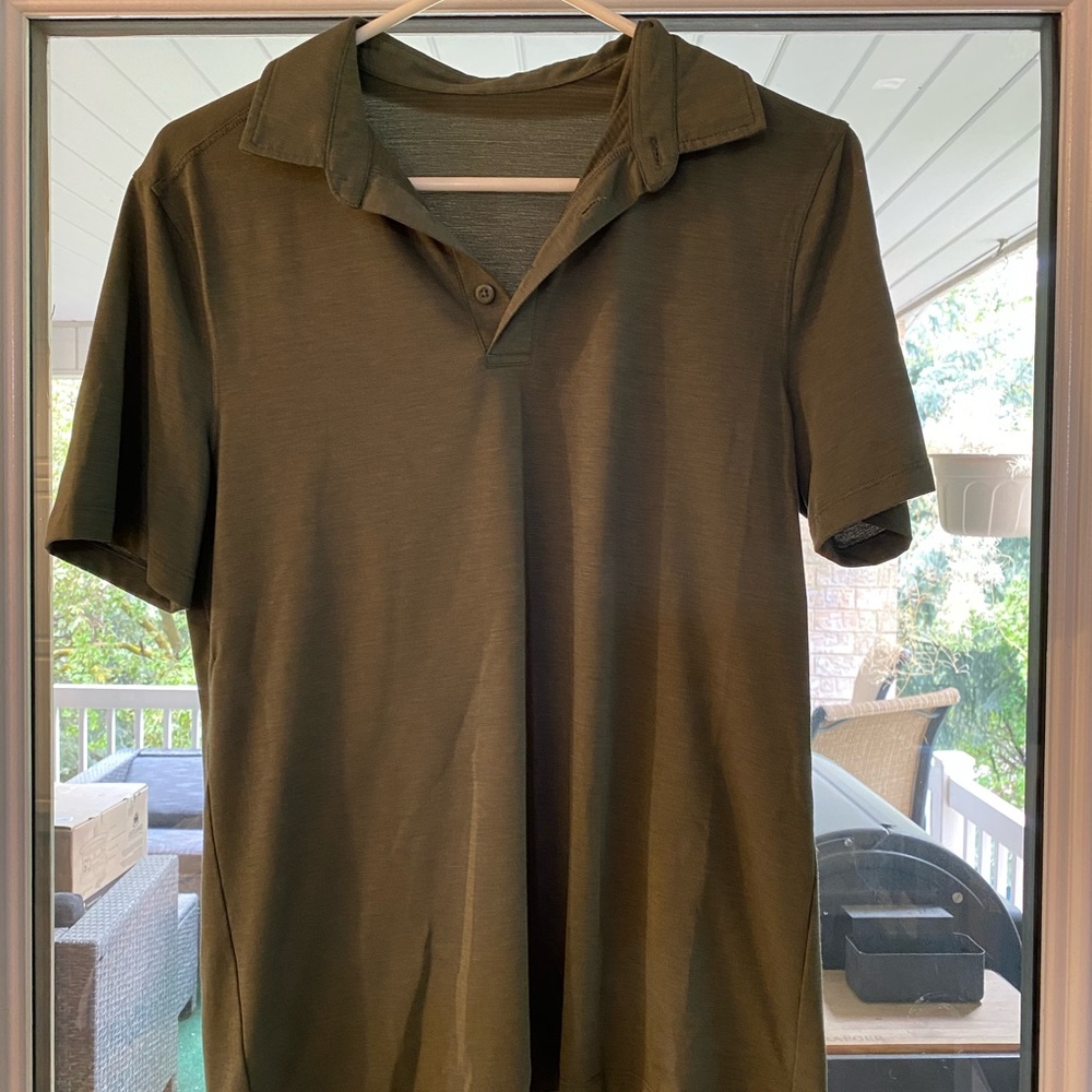 Mens Lululemon Polo Shirt